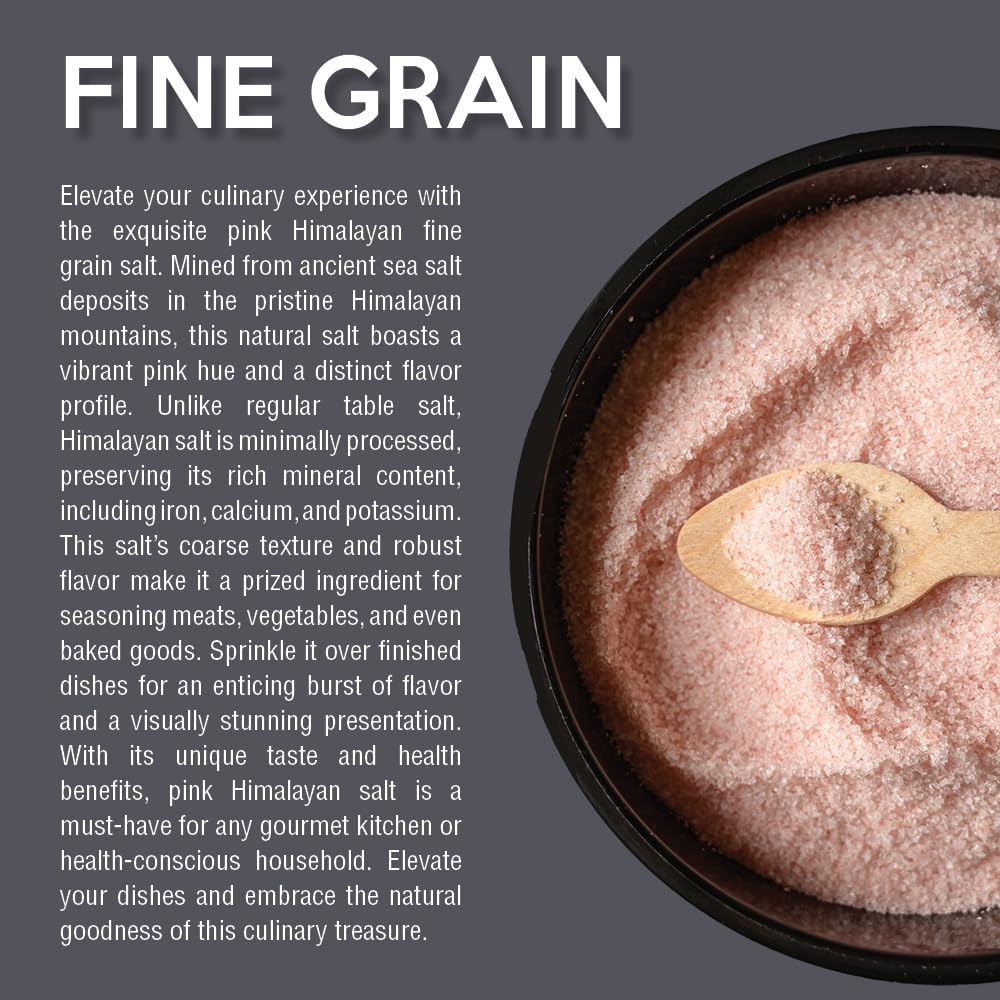 Himalayan Pink Salt Fine Grain - SPQR Seasonings