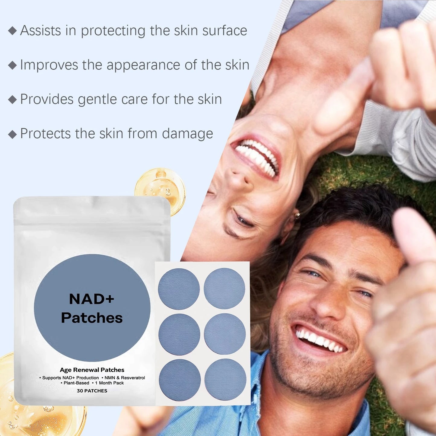 NAD+ Patches